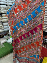 Miror work shawal /malabis/full heavy pure silk